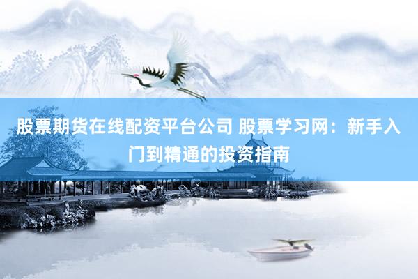 股票期货在线配资平台公司 股票学习网：新手入门到精通的投资指南
