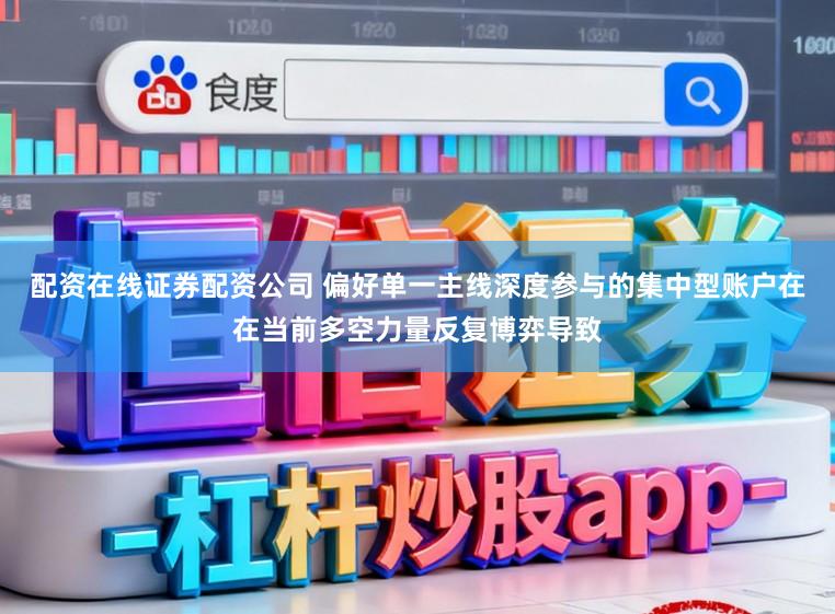 配资在线证券配资公司 偏好单一主线深度参与的集中型账户在在当前多空力量反复博弈导致