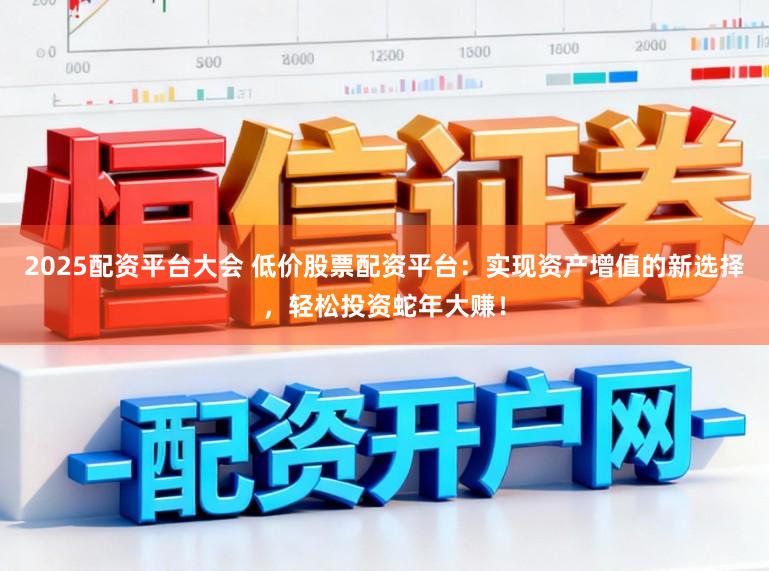 2025配资平台大会 低价股票配资平台:实现资产增值的新选择,轻松投资蛇年大赚!