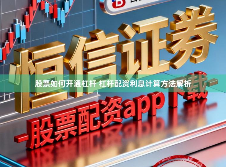 股票如何开通杠杆 杠杆配资利息计算方法解析