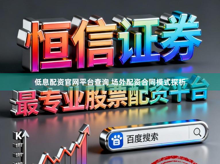 低息配资官网平台查询 场外配资合同模式探析
