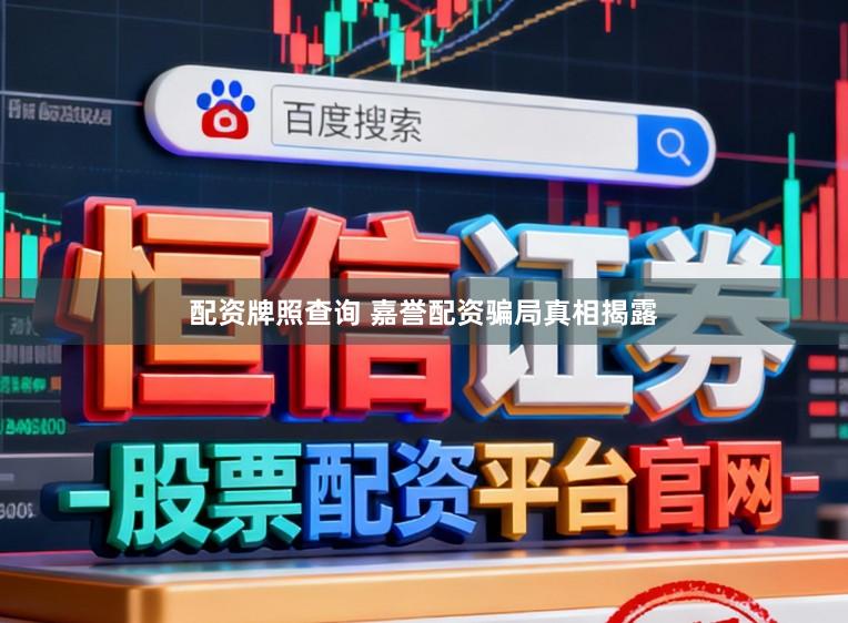 配资牌照查询 嘉誉配资骗局真相揭露